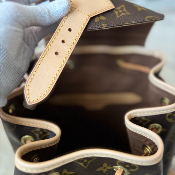 Louis Vuitton Montsouris GM with BRAND NEW VACHETTA - Picture 8 of 15